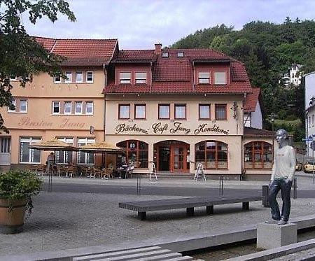 Pension Jung, Baeckerei-Konditorei & Cafe รูห์ลา ภายนอก รูปภาพ