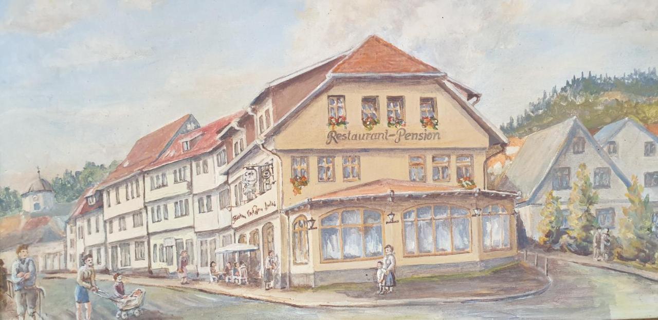 Pension Jung, Baeckerei-Konditorei & Cafe รูห์ลา ภายนอก รูปภาพ